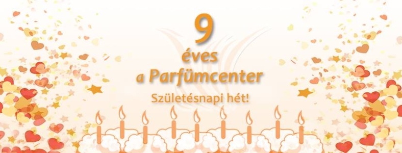 ParfümCenter 9. születésnap