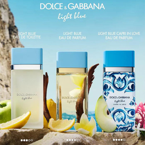 Női parfüm Dolce & Gabbana Light Blue Capri in Love