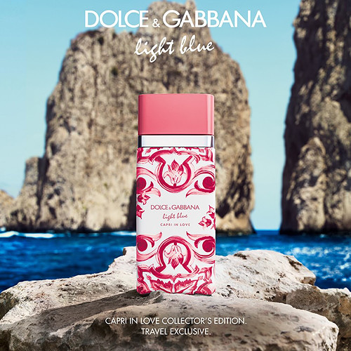 Női parfüm Dolce & Gabbana Light Blue Capri in Love - Travel Exclusive