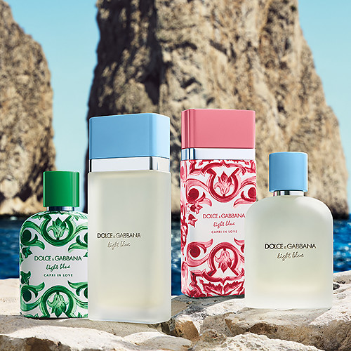 Női parfüm Dolce & Gabbana Light Blue Capri in Love - Travel Exclusive