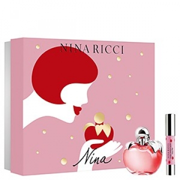 Nina Ricci Nina Szett - EDT 80 ml + Matt ajakceruza 2,5 g Fancy Pink