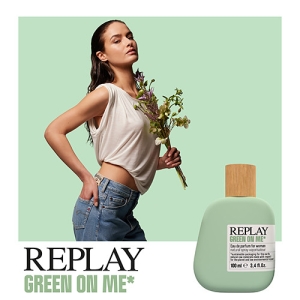 Női parfüm Replay Green On Me For Woman