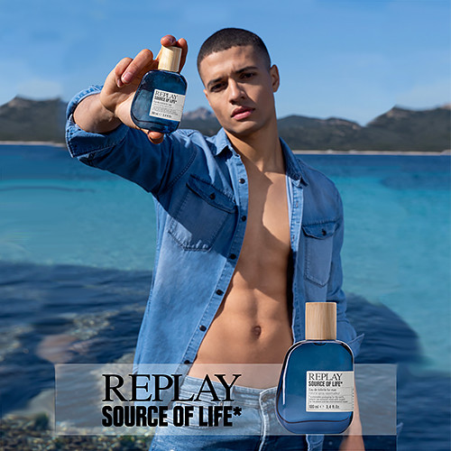 Férfi parfüm Replay Source Of Life For Man