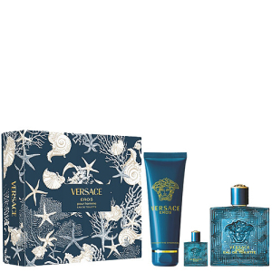 Versace Eros Szett - EDT 100 ml + EDT Mini 5 ml + Tusfürdő 150 ml