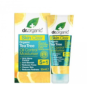 Dr. Organic Skin Clear 5 in 1 Mattító hidratáló arckrém