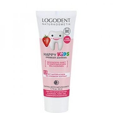 Logona Logodent Happy Kids Fluoridmentes gyermekfogkrém 50 ml