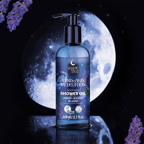 Tisztálkodás Organic Shop Levendula, áfonya és melatonin