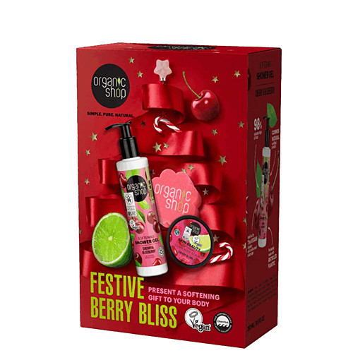Kozmetikai szettek Organic Shop Festive Berry Bliss