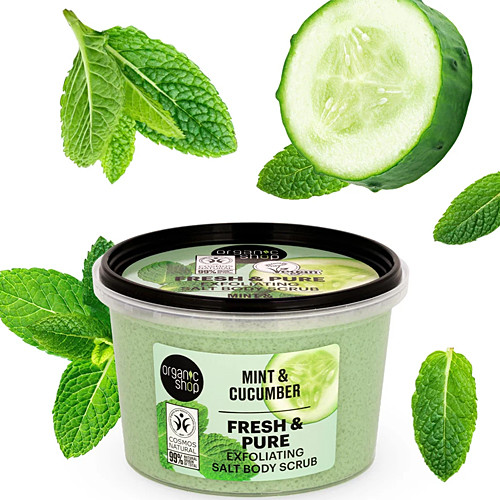 Tisztálkodás Organic Shop Menta és uborka