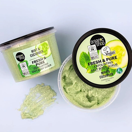 Tisztálkodás Organic Shop Menta és uborka