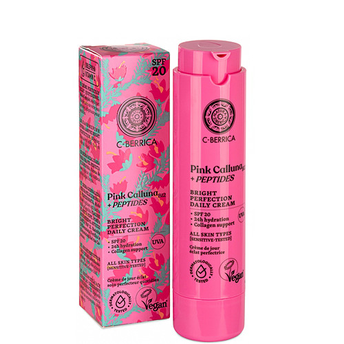 Arcápolás Natura Siberica C-Berrica Pink Calluna