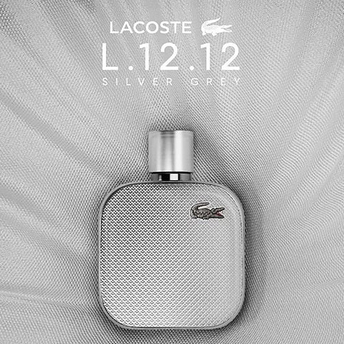 Férfi parfüm Lacoste L.12.12 Silver Grey