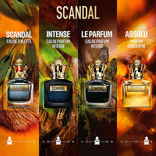Férfi parfüm Jean Paul Gaultier Scandal Intense Pour Homme