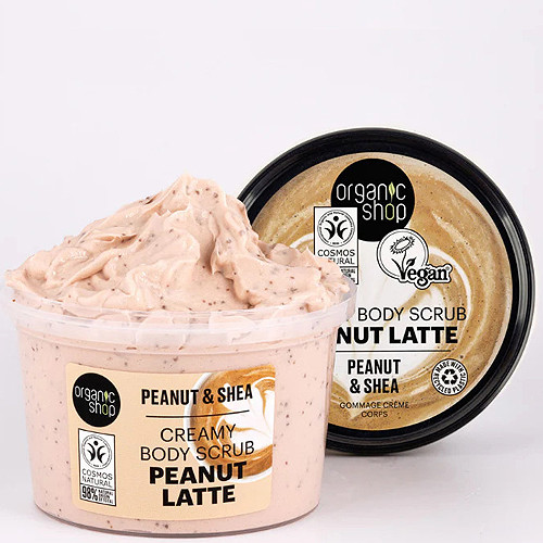 Tisztálkodás Organic Shop Peanut Latte