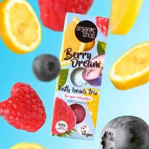 Tisztálkodás Organic Shop Berry Dream