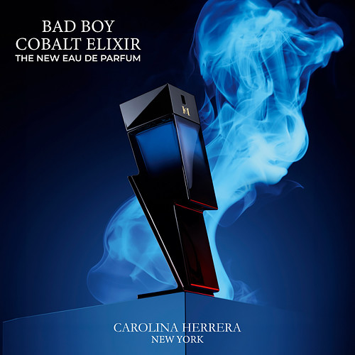 Férfi parfüm Carolina Herrera Bad Boy Cobalt Elixir