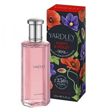 Yardley Poppy & Violet Eau De Toilette