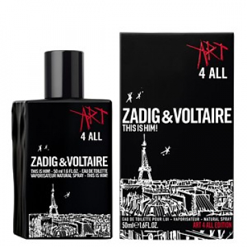 Zadig & Voltaire This is Him! Art 4 All Eau De Toilette 50 ml
